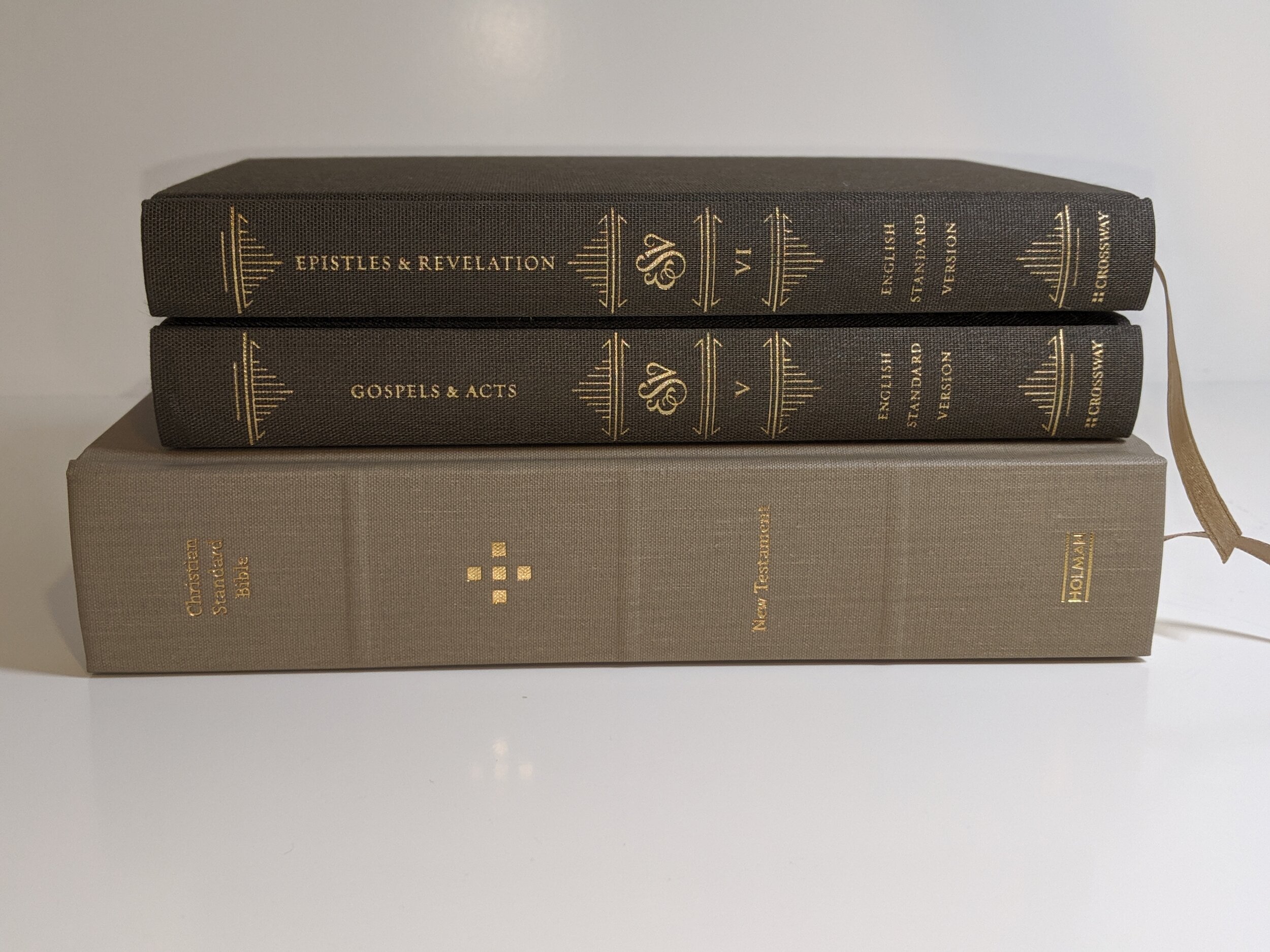  ESV Reader on top CSB Reader on bottom 