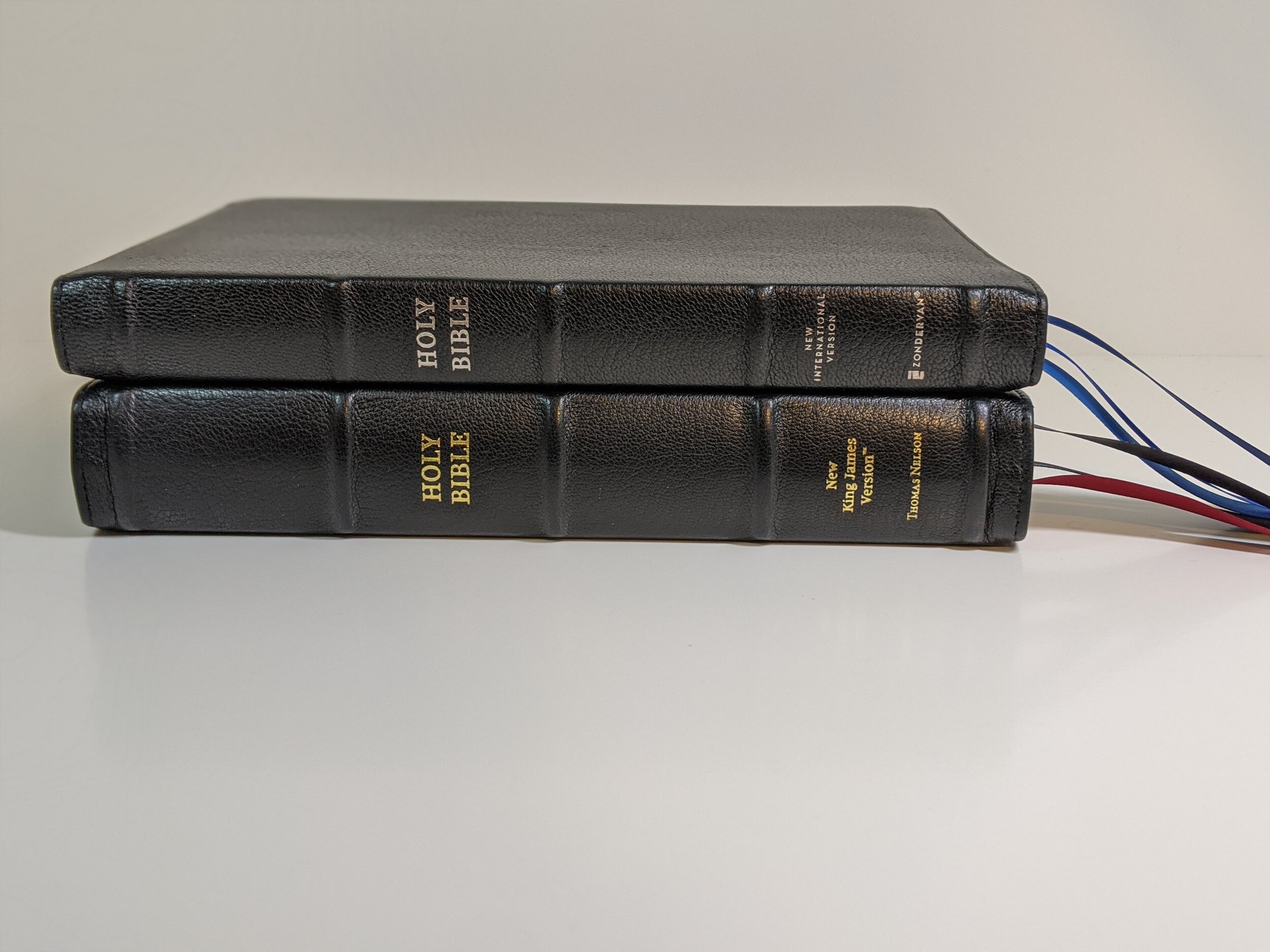  top: NIV bottom: NKJV VbV 