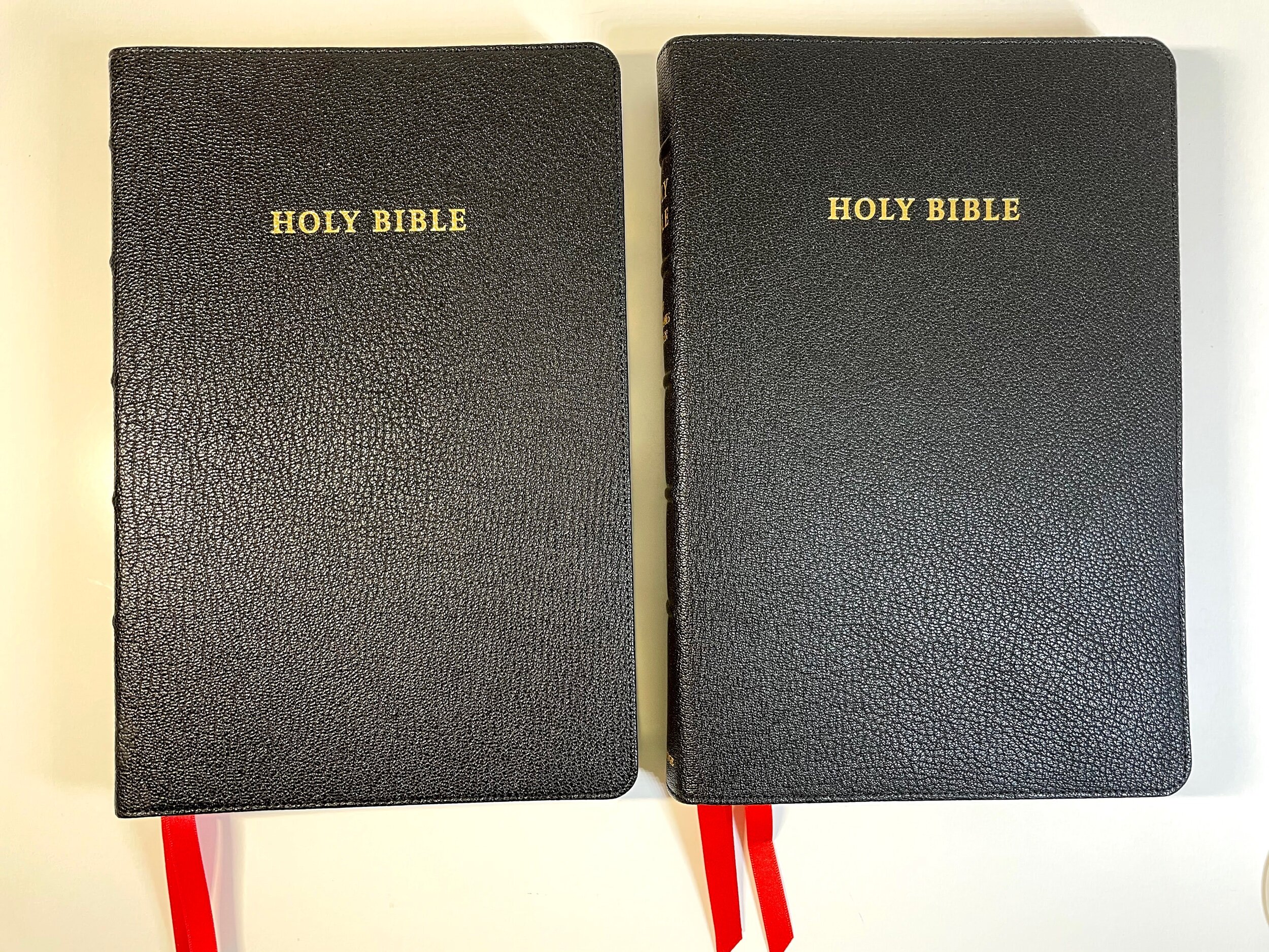 Left: ESV Right: NKJV