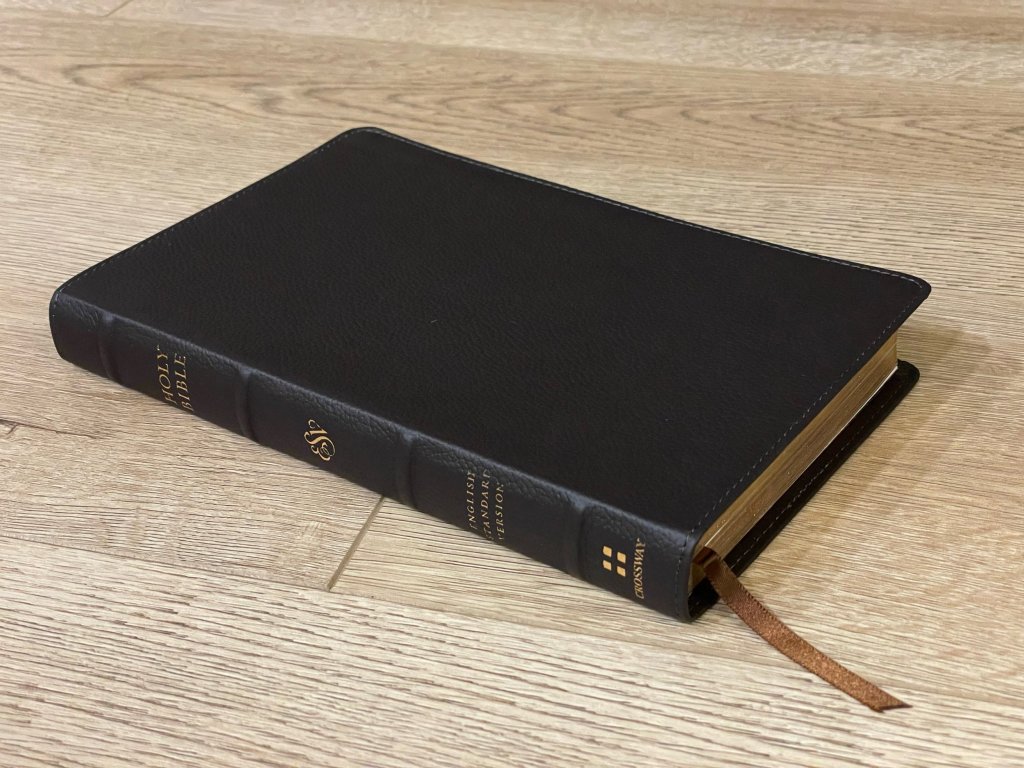 The Crossway ESV Thinline Bible in Deep Brown&nbsp;Buffalo