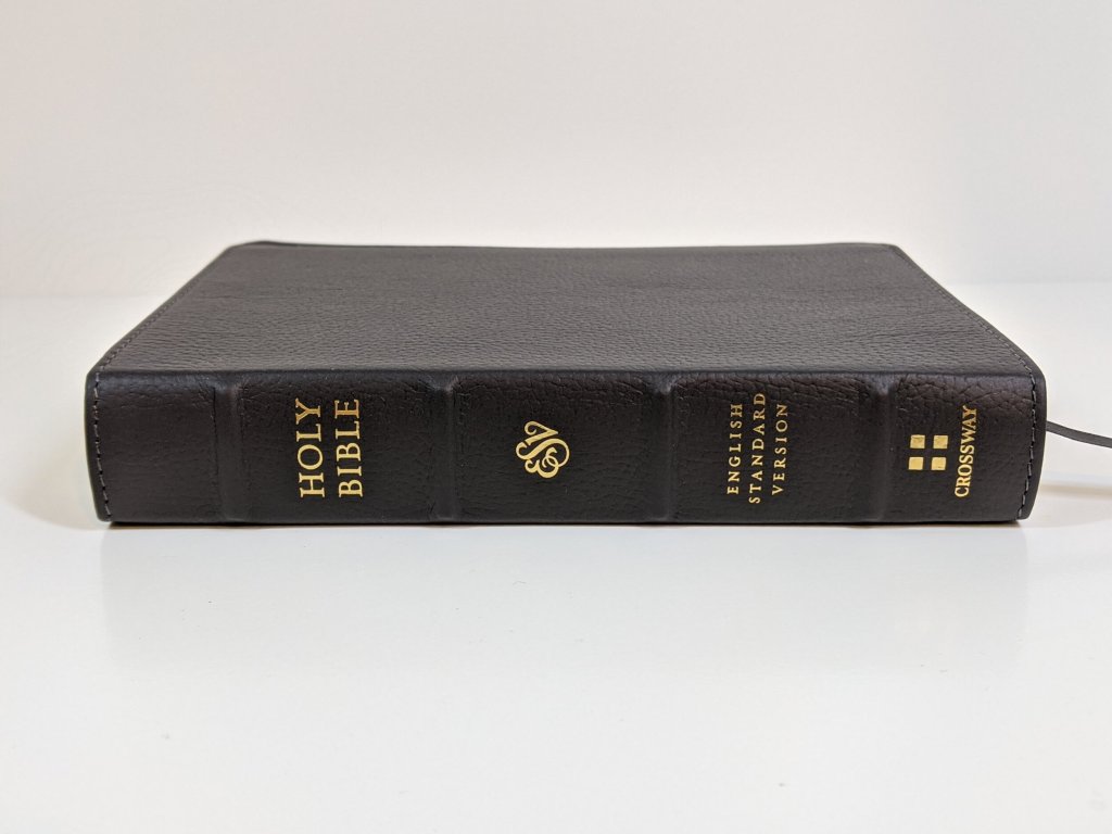 The Crossway Buffalo Leather Large Print Compact Bible&nbsp;Review